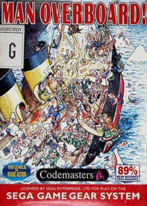 Pochette Man Overboard ! version GameGear