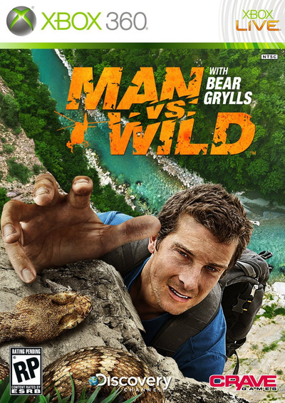 Pochette Man vs Wild version Xbox 360
