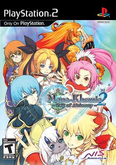 Pochette Mana Khemia 2 : Fall of Alchemy version PlayStation 2