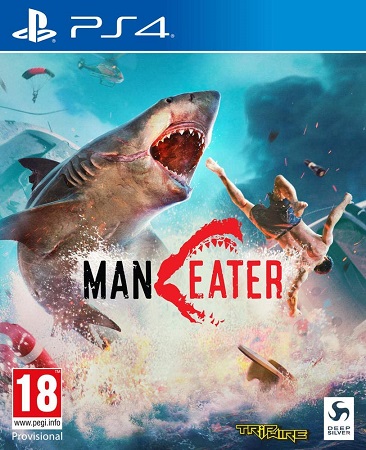Pochette Maneater version PlayStation 4