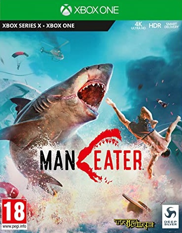 Pochette Maneater version Xbox Series X/S