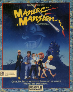 Pochette Maniac Mansion version PC Windows