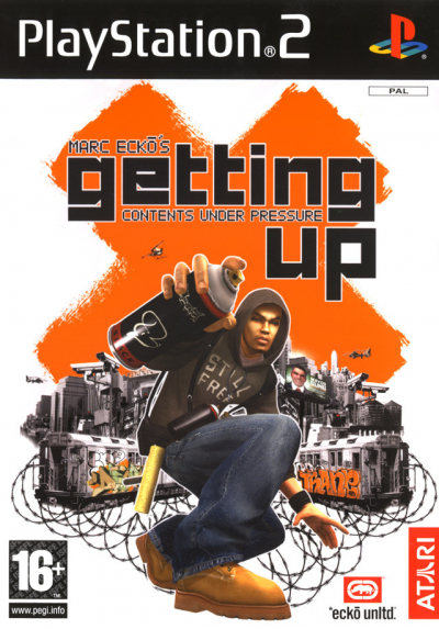 Pochette Marc Ecko's Getting Up : Contents Under Pressure version PlayStation 2