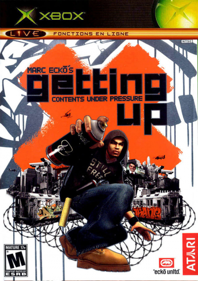 Pochette Marc Ecko's Getting Up : Contents Under Pressure version Xbox