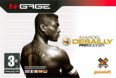 Pochette Marcel Desailly Pro Soccer version N-Gage