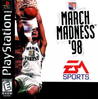 Pochette March Madness '98 version PlayStation
