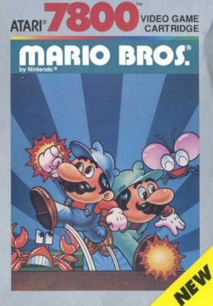 Pochette Mario Bros. version Atari 7800