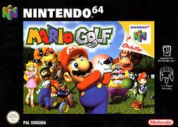 Pochette Mario Golf version Wii