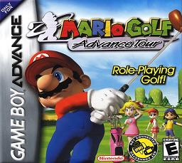 Pochette Mario Golf Advance Tour version GameBoy Advance