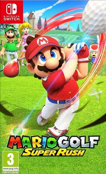 Pochette Mario Golf Super Rush version Switch