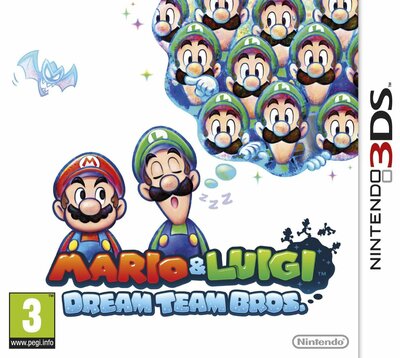 Pochette Mario & Luigi : Dream Team Bros. version 3DS