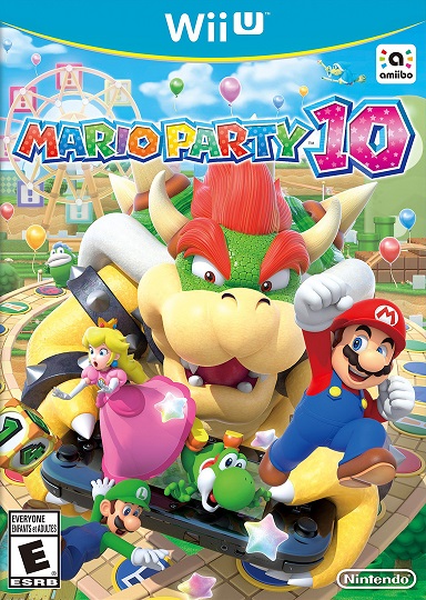 Pochette Mario Party 10 version Wii U