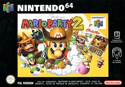 Pochette Mario Party 2 version Nintendo 64