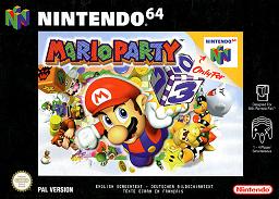 Pochette Mario Party version Nintendo 64