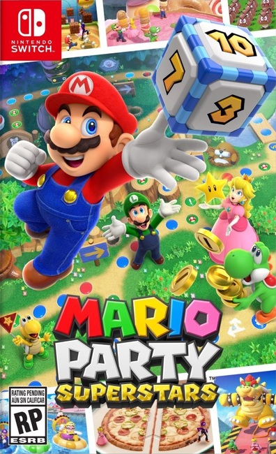 Pochette Mario Party Superstars version Switch