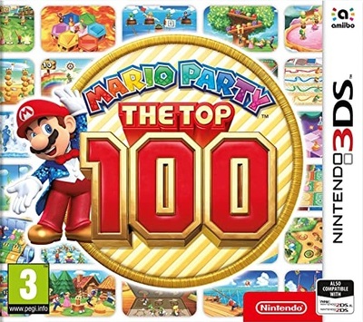 Pochette Mario Party : The Top 100 version 3DS