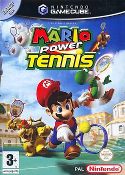 Pochette Mario Power Tennis version GameCube
