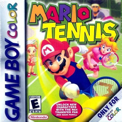 Pochette Mario Tennis version GameBoy/Color