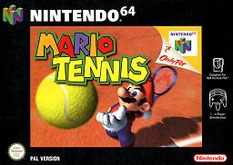 Pochette Mario Tennis version Nintendo 64