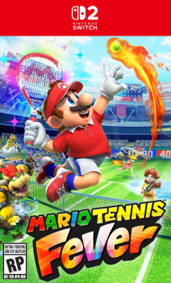 Pochette Mario Tennis Fever version Switch 2