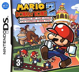 Pochette Mario vs Donkey Kong 2 : la marche des Minis version DS