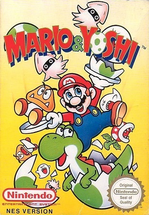 Pochette Mario & Yoshi version NES