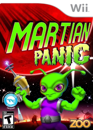 Pochette Martian Panic version Wii