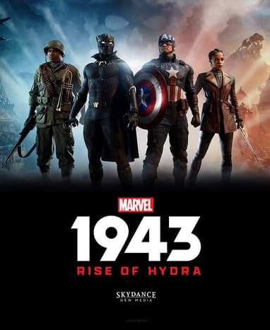 Pochette Marvel 1943 : Rise of Hydra version PlayStation 5