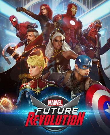 Pochette Marvel Future Revolution version Android