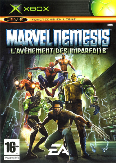 Pochette Marvel Nemesis: l'avènement des Imparfaits version Xbox