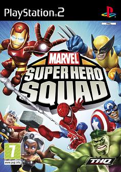 Pochette Marvel Super Hero Squad version PlayStation 2