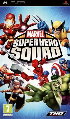 Pochette Marvel Super Hero Squad version PSP