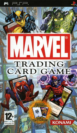 Pochette Marvel Trading Card Game version PSP