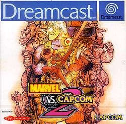 Pochette Marvel vs Capcom 2 version Dreamcast