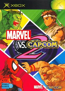 Pochette Marvel vs Capcom 2 version Xbox