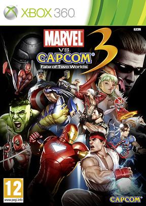 Pochette Marvel vs Capcom 3 : Fate of Two Worlds version Xbox 360