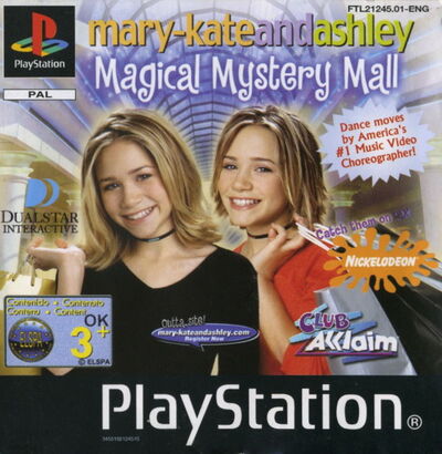 Pochette Mary-Kate and Ashley : Magical Mystery Mall version PlayStation