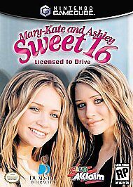 Pochette Mary-Kate and Ashley : Sweet 16, Licensed to Drive version GameCube