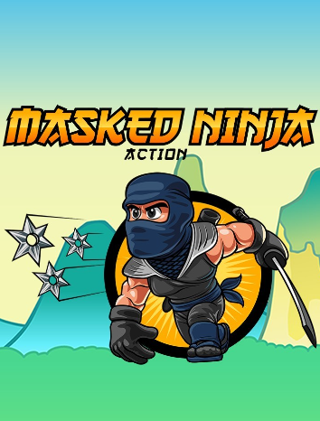 Pochette Masked Ninja Action version PC Windows