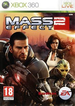 Pochette Mass Effect 2 version Xbox 360