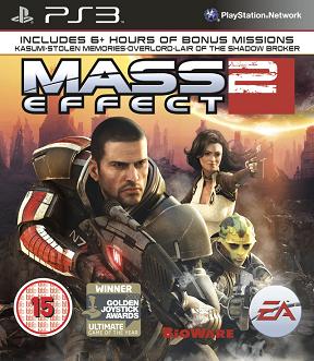 Pochette Mass Effect 2 version PlayStation 3