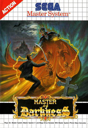 Pochette Master of Darkness version Master System