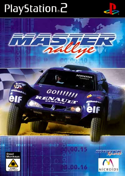 Pochette Master Rallye version PlayStation 2
