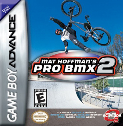 Pochette Mat Hoffman's Pro BMX 2 version GameBoy Advance