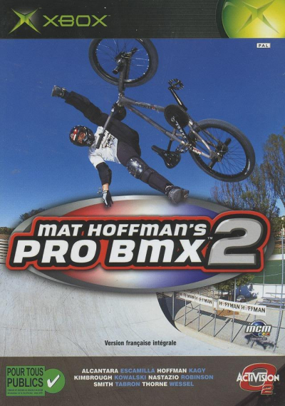 Pochette Mat Hoffman's Pro BMX 2 version Xbox