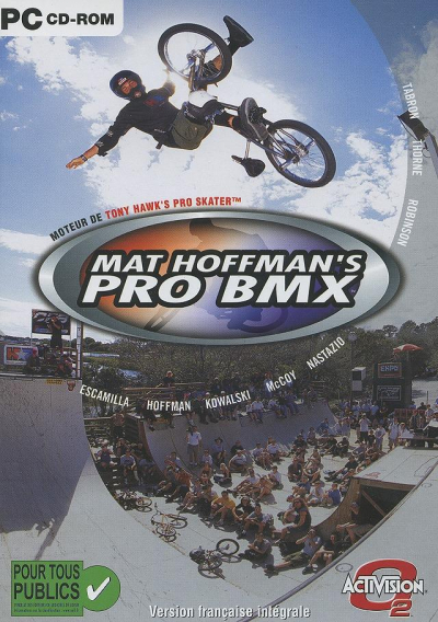 Pochette Mat Hoffman's Pro BMX version PC Windows