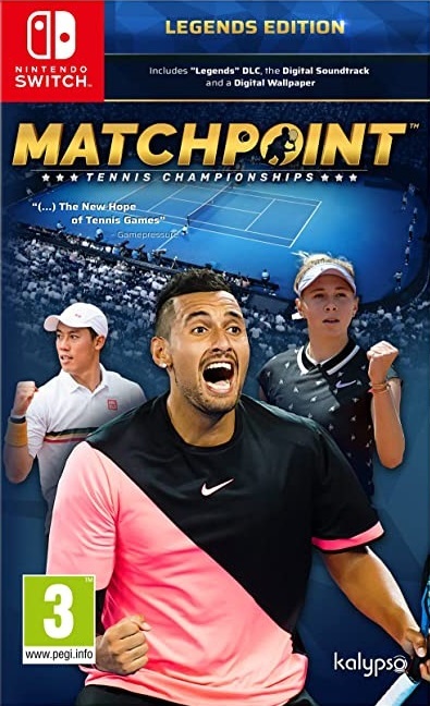 Pochette Matchpoint - Tennis Championships version Switch