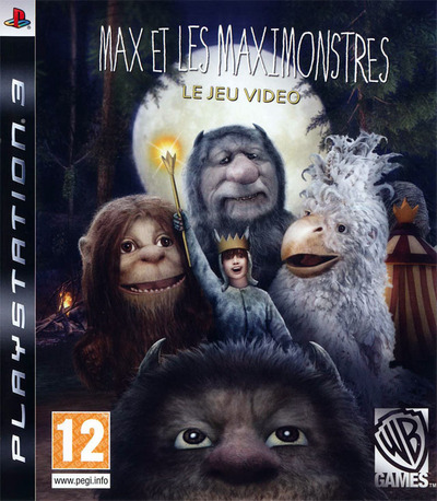 Pochette Max et les Maximonstres version PlayStation 3