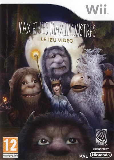 Pochette Max et les Maximonstres version Wii