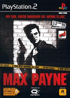 Pochette Max Payne version PlayStation 2